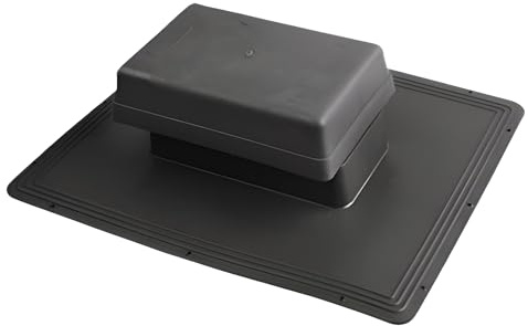 Uzman-Versand Black Roof Ventilation, Bleed, Roof, Flat Roof Fan, Roof Hood, Roof Duct, Smoke Vent Stone, Roof Tile, Fan, Flat Roof Ventilation