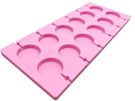 Ustensiles de cuisine moules à sucettes rondes au chocolat moule en silicone de bonbons durs moule de cuisson en silicone de qualité alimentaire