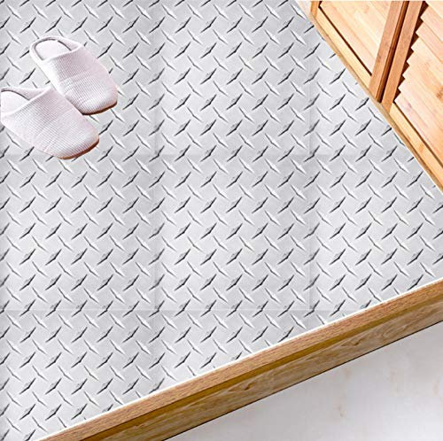 Carrelage adhésif Plaque en acier imitation Cuisine Salle de BainAuto-Adhésif Adhesive Imperméable Autocollant Carreau Ciment Mural 15cmX15cm / 1 set of 20 pcs