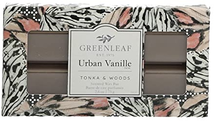 Greenleaf Urban Vanille Tonka & Woods Wax Bar 73g