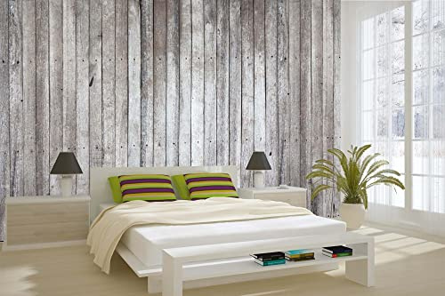 WTD Mantiburi Papier peint photo non tissé Motif structure en bois avec motifs naturels 375 x 250 cm (avec colle) – Papier peint non tissé – Papier peint mural – Papier peint mural