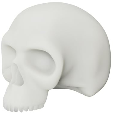Dragonhawk Tattoo Skull Silicone Tattooing Fake Skin Skull Tattoo for Practice display,scalp,traning tattooing (SKULL)