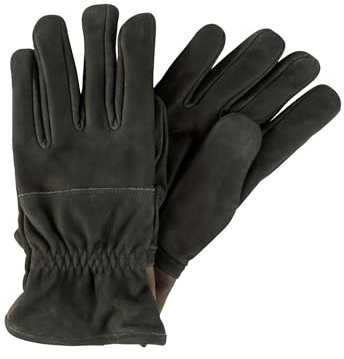 camel active Herren Lederhandschuhe Asphalt, menswear-XXL