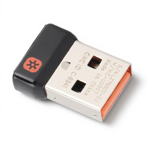 C U0007 Receptor Unificador, Receptor Inalámbrico de 2,4 GHz, Reemplazo de Dongle de Teclado, para Teclado K340 K350, para Modelo de Ratón M505 M705 M905