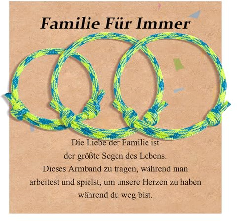 CheersLife Mutter Tochter Armband Mutter Sohn Armband Geschenk für Vater | Tochter Sohn Familie Herz Armband für Mädchen Damen Jungen Passende Armbänder Set für 2 Muttertag Zurück Zur Schule