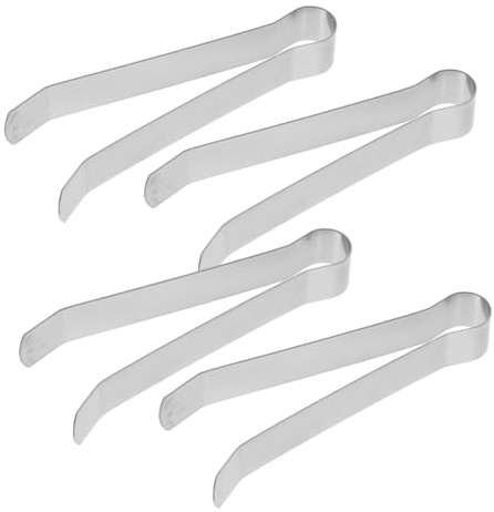 HIAKDOFT 4pezzi Pinze Estintore per Candele Inossidabile Strumento di Sicurezza per Spegnere La Candela Gadget per Prolungare La Vita della Candela Facile da Usare e Leggero Utile per Uso