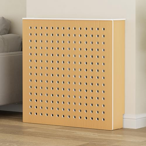 Copricalorifero Moderno con Pannello Forato, Copri Termosifoni D'ingresso per Nascondere Il Riscaldamento Domestico, per Cucina, Ufficio, Bagno(100x60x15cm/39x24x6in)