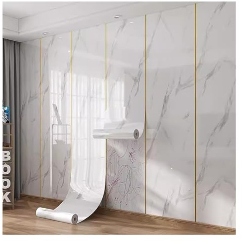 UZAMIRLEX Paneles de Pared Kit Completo, Panel de Pared Autoadhesivo con diseño de mármol, 3 x 0,6 m (1,8 m²), Colores Surtidos(Style2)