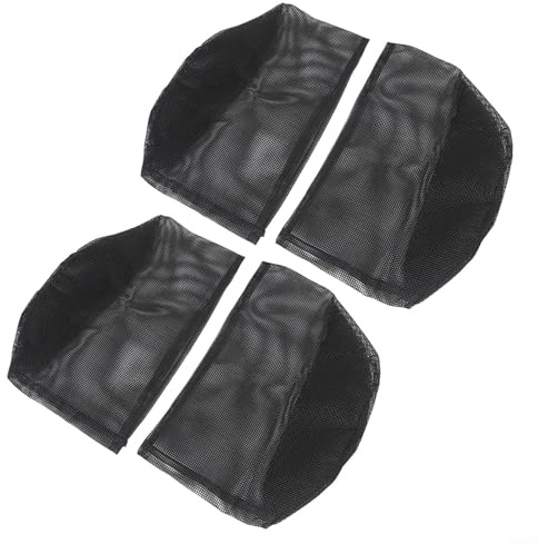 4er-Pack Netz-Teich-Pflanzbeutel Perfekt für Wasserpflanzen, atmungsaktives Design, Formstabilität und fördert das Wachstum (rund)