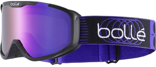 Bollé ROCKET PLUS Galactic Map Matte - Cosmic Purple Cat 2 - Ski Goggles - Small - Child, 6+