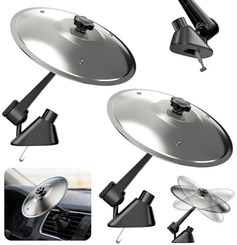 MINGBOLIN Bacino crash per auto, 2 pezzi, mini tamburo, clip di crash, per prese d'aria auto, per tutti i tipi di veicoli