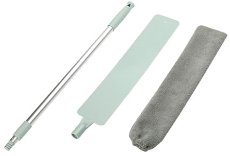 MOTHNUR Plumero Extensible de Microfibra Hogar, Cepillo Flexible para Limpiar Polvo Debajo Cama, Herramienta de Limpieza Suave y Durable para Áreas Difíciles, Uso Doméstico