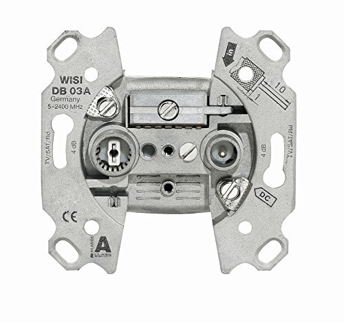 WISI DB 03 A, Universal Antennendose, 2-Loch Stichdose 4 dB