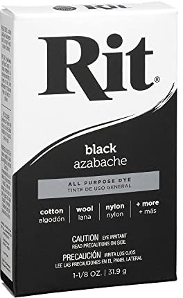 Rit Dye 42809 Nakoma Powder-Black, 31.9g