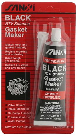 First4Spares High Temperature Oven Door Gasket Silicone Seal Adhesive Glue - Heat Resistant upto +260°C