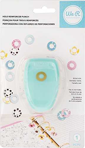 American Crafts We R Memory Keepers Reinforce Hole Punch, Multi-Colour, 13 x 7.11 x 8.9 cm