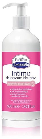 EUPHIDRA intime DÉTERGENT HYDRATANTE Hygiène intime tous les jours PRÉVENTION SÉCHERESSE ET IRRITATIONS 500 ML