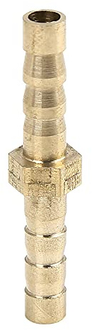 sourcing map 1 st guld mässing hulling slang rak adapter