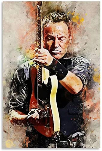 Puzzle für 500 Teile Bruce-Springsteen-Plakat Holz Puzzlespiel Erwachsenen und Kinder Puzzle Poster 500 Piece 20.4x15inch(52x38cm) Kein Rahmen