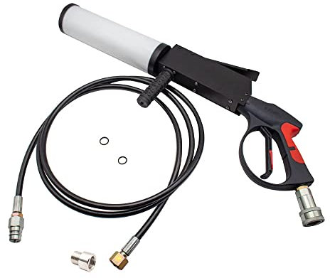 LeTkingok Nachtclub Kohlendioxid Gassäule Gun Bar Party DJ Stage Co2 Jet Machine Effect Fogger Smoke Gun Schussweite 6-8M