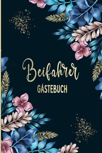 Beifahrer Gästebuch: Ein unterhaltsames Beifahrer-Gästebuch für Bewertungen während der Fahrt, mit einer Vielzahl witziger Fragen zum Ausfüllen und Lachen unterwegs. -01-