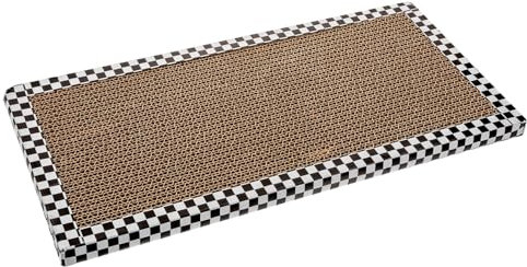 Happyyami Haushalts-kratzbrett Für Katzen rutschfeste Langlebige Kratzmatte Aus Hochwertigem Wellpappe Interaktives Spielzeug Zur Krallenpflege Und Stressbewältigung Für Katzen