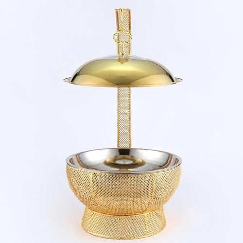 DXDXZDXLUF Chafing Dish Buffet Set,Stainless Steel Hanging Lid Dining Stove,Buffet Servers and Warmers Set Warming Tray for Wedding,Parties,Restaurants, Banquets