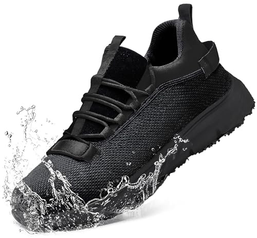 ulogu Steel Toe Work Shoes for Men Women Safety Roofing Sneaker Non Slip