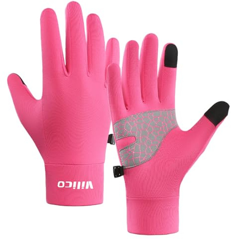 Winter Fahrradhandschuhe für Kinder 3–8 Jahre Rutschfest Touchscreen Fahrradhandschuhe Kinder Fleece Warm Winddicht Laufhandschuhe Outdoor Sport Radhandschuhe für Wandern Skifahren Camping Fußball