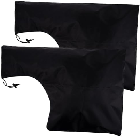Gatuida Sacco per Raccolta Foglie Soffiatore 2 Pezzi, Borsa Resistente Cordoncino Regolabile per Aspiratore Foglie da Giardino, Grande Sacco per Prato e Cortile, Facile da Smontare e Riutilizzabile