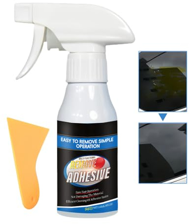 Spray removedor de Pegamento, Limpiador de Pegamento de 120 ml, removedor de Cinta, para decoración de Etiquetas de Vidrio, hogar y automoción
