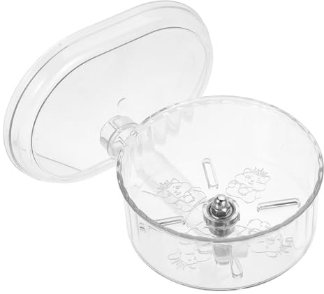 ARTSEWPLY och Stabilt Hamsterhjul med Transparent Design och Stativ för Dvärghamstrar Råttor och Små Chinchillor Halkfritt Plasthjul för Säker Motion och Enkel Rengöring