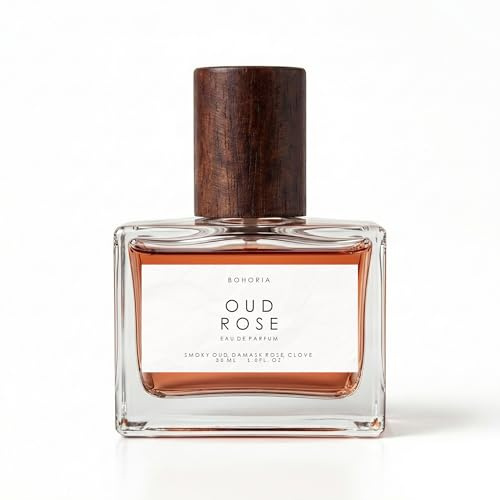 BOHORIA Parfum 30 ml Vanilla Vibes – Warmes Vanille Parfum mit cremigen & sinnlichen Noten – Unisex Eau de Parfum für Alltag & besondere Momente (30 ml, Oud Rose)