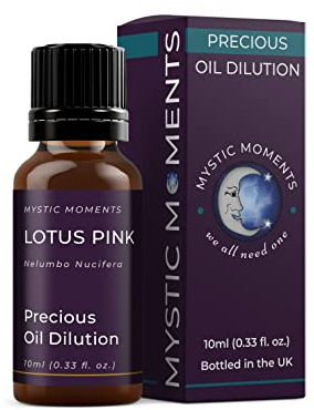 Mystic Moments Lotus Rosa Absoluto Aceite Disolución - 10ml - 3% Jojoba Mezcla