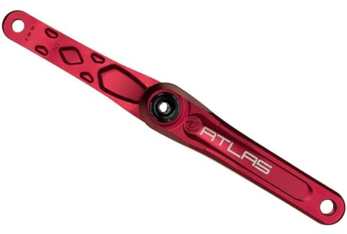 ATLAS Kurbeln - 175 - rot (ohne Box)