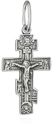 NKlaus Anhänger für Damen echtes 925er Sterlingsilber, Silber, 1 Stück