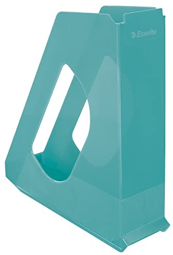 Esselte Cartella Portariviste per Documenti, Cataloghi e Brochure in Formato A4, Utilizzabile a Casa e in Ufficio, Gamma Colour'Breeze, 72 mm x 256 mm x 260 mm - Blu