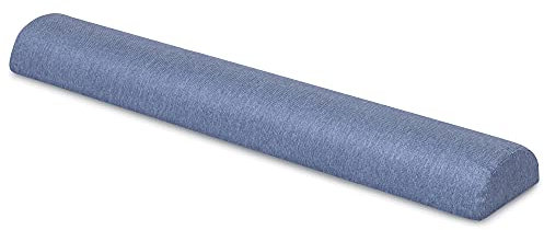 Spatium Palettenkissen Set abnehmbar Bezug wasserdicht Kaltschaum Palettenauflage Palettenpolster Palettenmöbel (Hellblau Kopfstütze 10x120cm)