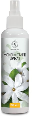 Aroma Spray Monoï de Tahiti 250 ml - Brume d'Ambiance Parfumée - Arôme longue durée & Exotique - Maison Spray d'Intérieur & d'Ambiance - Parfum de Linge - Désodorisant