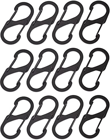 KARLOR 12 Stück S Karabiner,