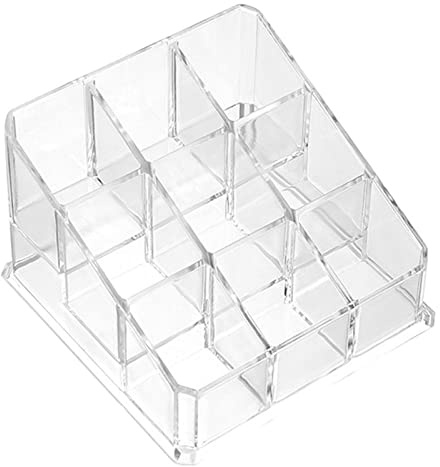 TaoYu Organisateur De Rouge À Lèvres Clair - 9/24/36/40 Grilles, Boîte De Rangement De Bureau, Maquillage en Acrylique Transparent