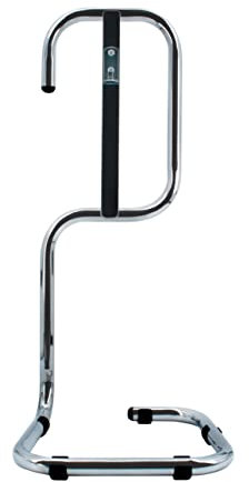 Firexo Supporto per estintore per estintore da 2 L, 6 L e 9 L - Supporto per estintore singolo in metallo cromato per casa, cucina e ufficio - Adatto a tutti gli estintori