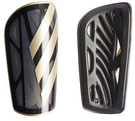 adidas Unisex TIRO SHINGUARD League, Black/Gold Metallic/White, M