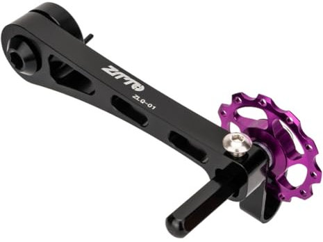 JUCHRZEY Aluminiumlegierung MTB Single Speed ​​Umwerfer Kettenspanner Mountain Road Bike Kettenstabilisator for MTB Rennrad