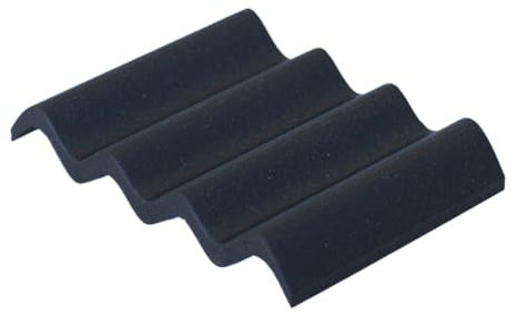 Porte Savon Vague - Fabriqué en France - Porte Savon Noir idéal pour Les savons Solides - Nettoyage Facile - Salle de Bain Accessoire - Accessoire Cuisine Pratique