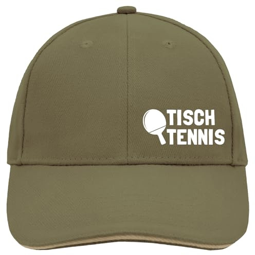 Huuraa Cappy Mütze Tischtennis Tischtennisschläger Geschenk | Baseballkappe Basecap Kappe Geschenkidee Unisex Baseball Cap