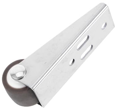 SOPOTUTU Polea Inferior De Puerta Rueda De Montaje Lateral Para Muebles y Rueda Giratoria Direccional De Puerta