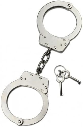 Mil-Tec Hand Cuffs Double Lock S/Steel FLEXIBEL