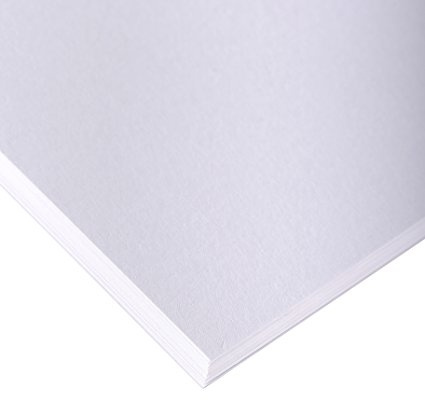 Clairefontaine 1714C Skizzenpapier (200 g, DIN A3, 29,7 x 42 cm, 50 Blatt, ideal für Künstler oder die Schule) weiß