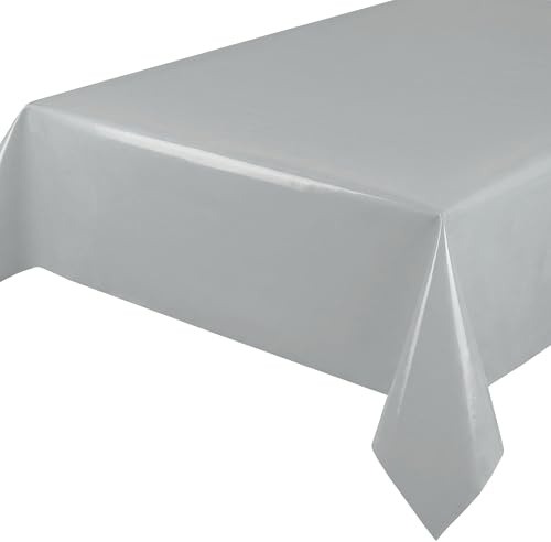 BEAUTEX Wachstuchtischdecke eckig 140x100 abwischbar einfarbig Uni | wasserundurchlässig, pflegeleicht, strapazierfähig, zuschneidbar, glatte Oberfläche, ideal für Küche, Garten & Balkon